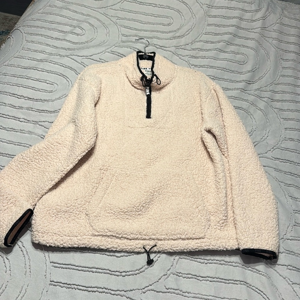 PINK quarter zip jacket